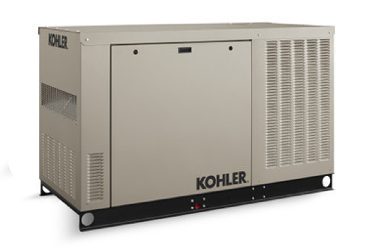 Kohler 38kW Generator with Liquid Cooled Engine, RDC2 Controller, and Exceptional Quality 3-Phase Power