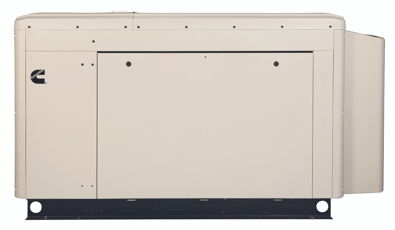 Cummins QuietConnect 30kW Generator RS30 Shown with Sound Level 2 Enclosure
