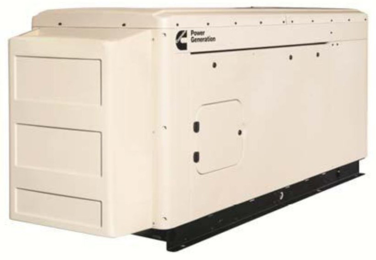 Cummins 36kW Generator RS36 Quiet Connect Series. 120/240-Volts 3 Phase. NG/LP Operation. Sound Level 1 Option.