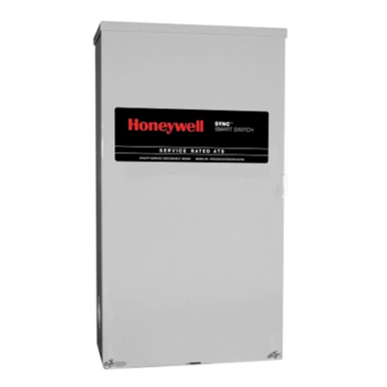 Honeywell RXSM200A3 200-Amp 240-Volt Single Phase Transfer Switch with Load Management and NEMA 3R Aluminum Enclosure.